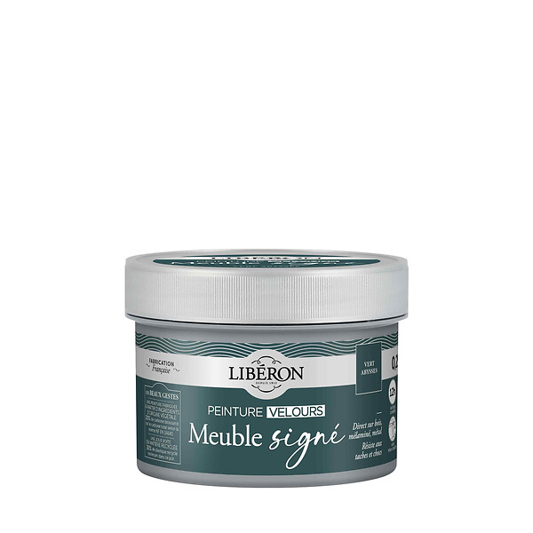 LIBERON - Peinture décorative meuble Velours Vert Abysses 250ml - large