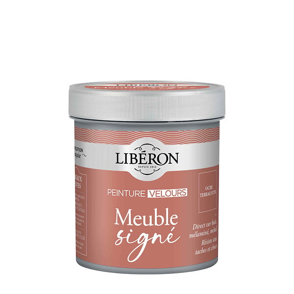 LIBERON - Peinture meuble velours - Ocre Terracotta - 0,5L - large