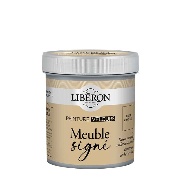 LIBERON - Peinture Velours Meuble Signé Beige Cannage - 0,5L - large