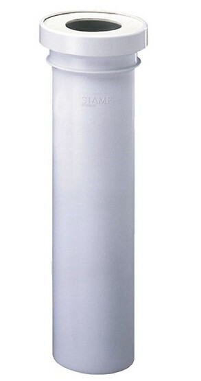 SIAMP - Pipe droite dévacuation SIAMP - pour bâti-support - 92300007 - large