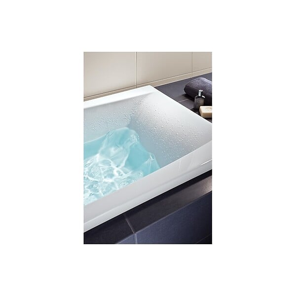 CERSANIT - Baignoire rectangulaire 140x75 cm VIRGO encastrable en acrylique + tablier central - large