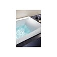 CERSANIT - Baignoire rectangulaire 140x75 cm VIRGO encastrable en acrylique + tablier central - vignette