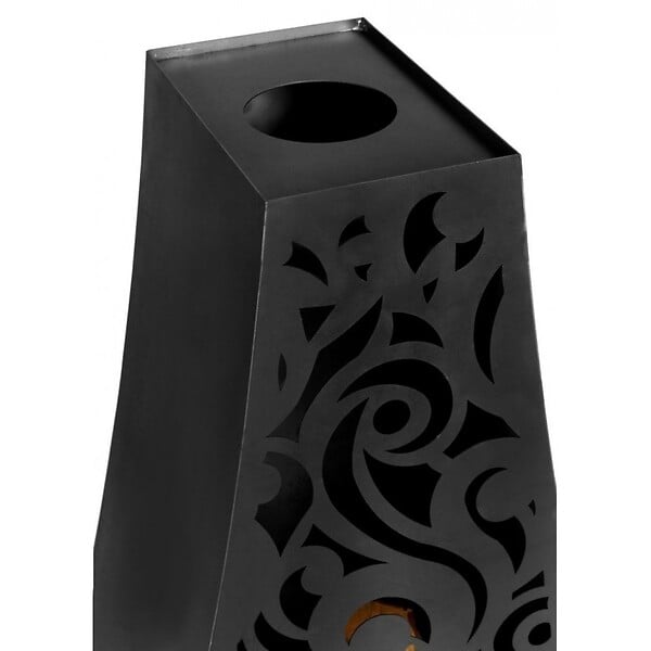 COOK KING - Cheminée d'extérieur en acier noir HAWANA 50x33x108 cm - large