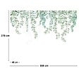 99DECO - Papier peint panoramique - Leaves in Rain - Multicolore - intissé : 150g/m² - 7 lés : 336x270cm - vignette