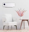 WARM TECH - Radiateur soufflant céramique mural  oscillant 2000W - vignette
