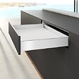 HETTICH - Profilé latéral de tiroir AvanTech YOU, H101mm x L400mm, blanc, gauche et droite - HETTICH - 9353386 - vignette
