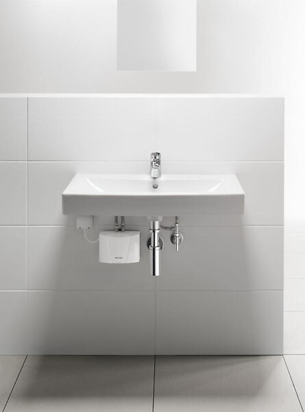 CLAGE - Chauffe-eau électrique instantané pour lavabo - MBH 3 - Débit 2,0 l/min. Puissance : 3,5 Kw - 230 Volt - 230 Volt - 15 A avec câble - large