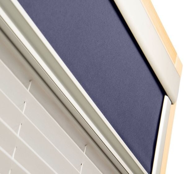 AVOSDIM - Store Duo compatible fenêtre de toit VELUX ® pour dimension M06, 14, 306 - Gris anthracite - large
