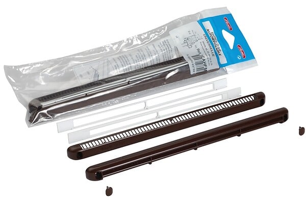 NICOLL - ENTREE AIR UNIV 250X12 MARRON - large