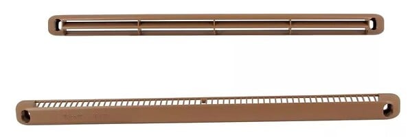 NICOLL - ENTREE AIR UNIV 250X12 BOIS CLA - large