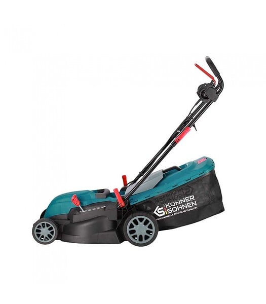 KONNER SOHNEN - Tondeuse électrique à fil 1400W, 38 cm de coupe, idéale pour 250 m² - Könner  Söhnen KS 38LM - large
