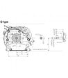 HONDA ENGINES - Moteur Honda GX200QHB1 196 cc - Vilebrequin 19,05mm - Equipement industriel, construction et espaces verts - vignette