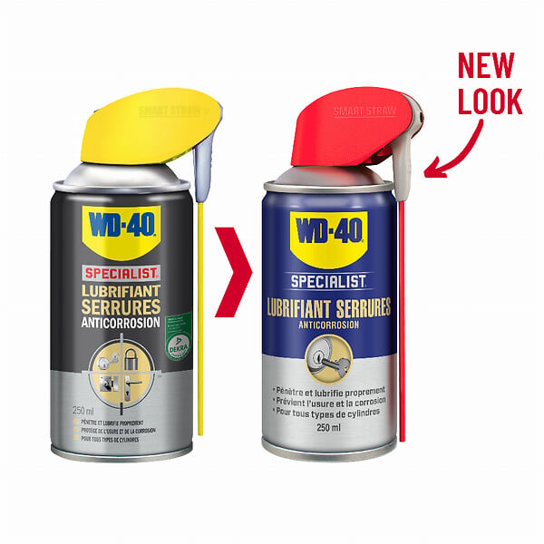 WD-40 - Lubrifiant serrures 250 ml système professionnel - WD40 - 33303 - large