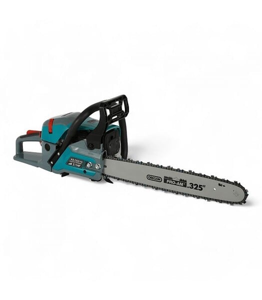 KONNER SOHNEN - Tronçonneuse thermique 50" moteur 54,5 cm³, guide et chaîne OREGON - Könner  Söhnen KS CS31G-20-1 - large