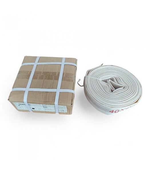DUNSCH - Tuyau de refoulement tressé 1,5 pouce 38mm x 20m LEA DH40 - large