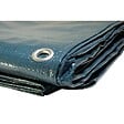 UNIVERS DU PRO - Bâche plastique 6 x 10 m Bleue et Verte Etanche polyéthylène 150g/m² - vignette