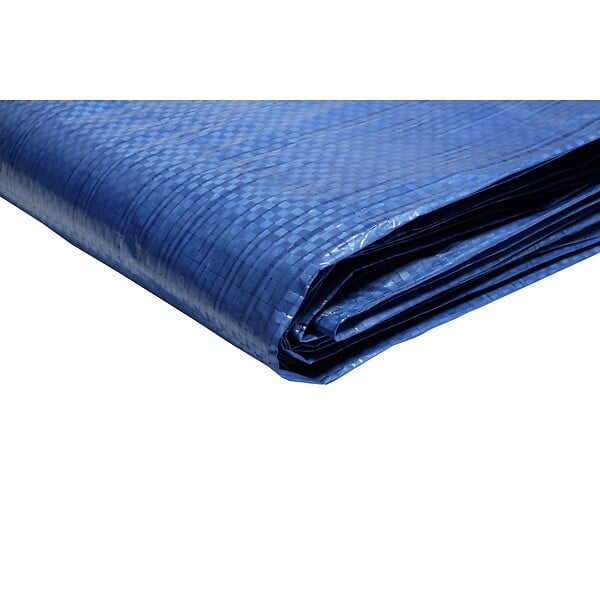TECPLAST - Bâche de jardin 5 x 8 m  Bleue polyéthylène 80g/m² - large