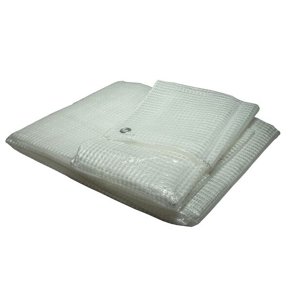 TECPLAST - Bâche de jardin 2 x 3 m Armée transparente en polyéthylène 170g/m² - large