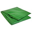 TECPLAST - Toile 4 x 3 m pour pergola et tonnelle VERTE Polyéthylène 170g/m² Poids 2,04kg KZ GARDEN - vignette