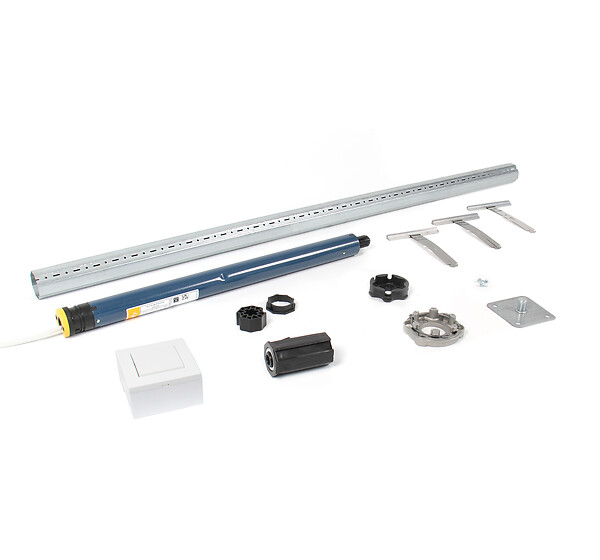 AVOSDIM - Kit axe motorisé pour volet moteur filaire Somfy ø40mm - large