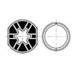 SOMFY - Adaptations moteur Somfy - Axe rond Ø40mm 9500411 - pour Moteur Ø40mm - vignette