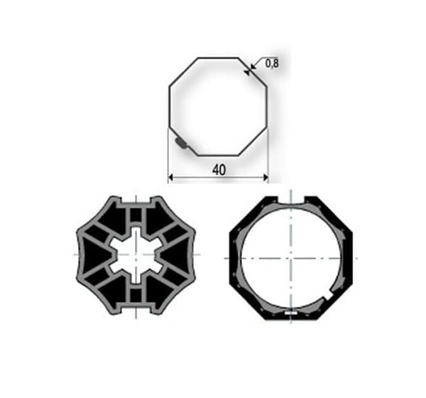SOMFY - Kit remplacement moteur volet Somfy ALTUS 40 RTS 1021343 4/16 - large