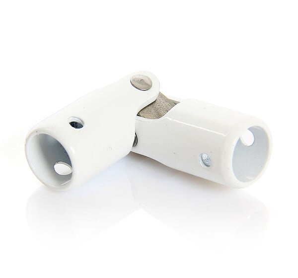 ZURFLUH FELLER - Cardan pour volet roulant - sortie ronde 12mm acier laqué blanc - large