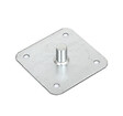 AVOSDIM - Plaque pivot avec têton 75x75 - vignette