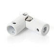 ZURFLUH FELLER - Cardan pour volet roulant - sortie hexagonale 7mm & Ronde 12mm acier laqué blanc - vignette