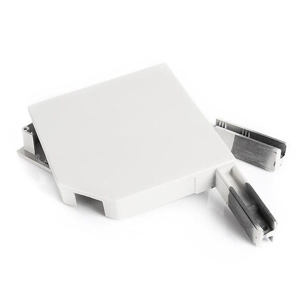 AVOSDIM - Joues de coffre 180mm Blanc 9016 pour volet pan coupé 45° - large