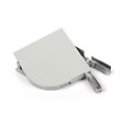 AVOSDIM - Joues de coffre 150mm Gris RAL 7038 pour coffre de volet quart rond - vignette