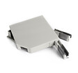 AVOSDIM - Joues de coffre 165mm Gris RAL 7038 pour volet pan coupé 45° - vignette