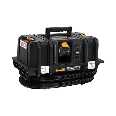 DEWALT - Aspirateur XR Flesxvolt 54V  - eau et poussière - 2 batteries 2.0Ah + chargeur - DCV586MT2-QW - large