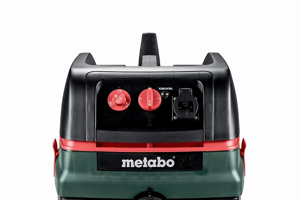 METABO - Aspirateur ASR 25 M SC - Dépression 270 hPa - Volume du réservoir 25L - large