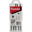 MAKITA - Coffret de 5 Forets 2 taillants MAKITA D-61678 à emmanchement SDS-Plus (Gamme économique) - vignette