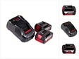 BOSCH - Pack 2 Batteries 5,0 Ah BOSCH 1600A00B8J GBA 18V + Chargeur GAL1880 CV - vignette