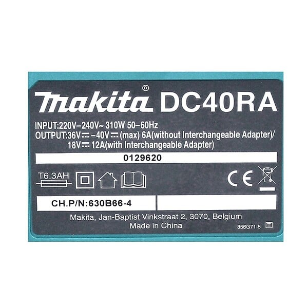 MAKITA - DC40RA - Chargeur rapide XGT ®Li-Ion 40Vmax - large
