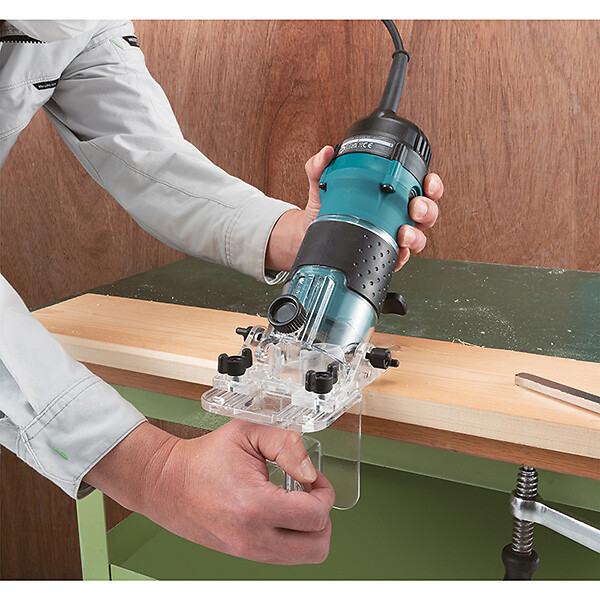 MAKITA - Affleureuse  530W Ø6 mm + Coffret MAK-PAC 2 - 3712J - large