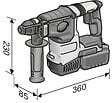 FLEX - Marteau perforateur FLEX CHE 2-26 18.0-EC C SDS-plus 2,6J 18V (vendu sans batterie) - vignette