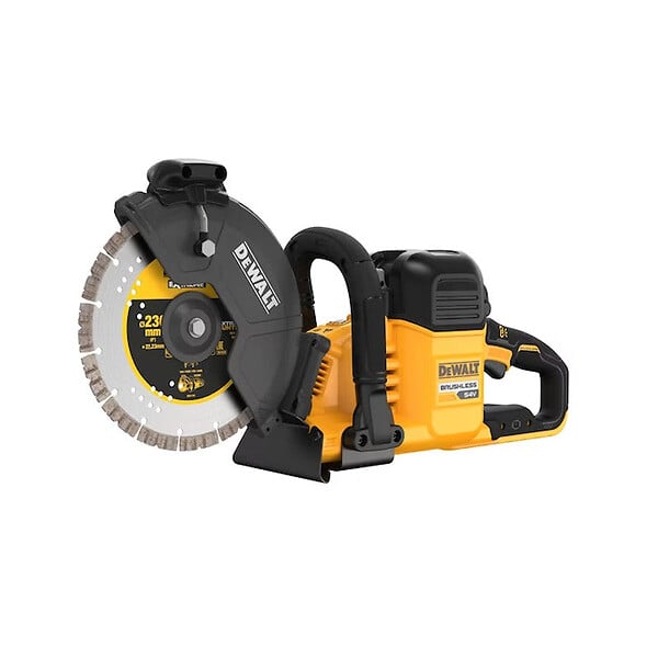 DEWALT - Découpeuse à béton Ø230mm 54V DEWALT DCS691X1-QW Brushless avec 2 batteries 9,0 Ah - large