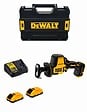 DEWALT - Scie sabre compacte XR 18V brushless -  - avec 2 batteries 5.0 Ah - chargeur - TSTAK - DCS369P2-QW - vignette
