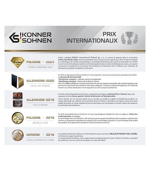 KONNER SOHNEN - Bloc de transfert automatique (ATS) pour générateur diesel -  KS ATS 4/63D-Inverter - large