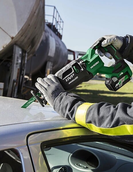 HIKOKI - Scie sabre Brushless 130mm UVP 36/18V MultiVolt  HIKOKI CR36DAW4Z machine seule - large