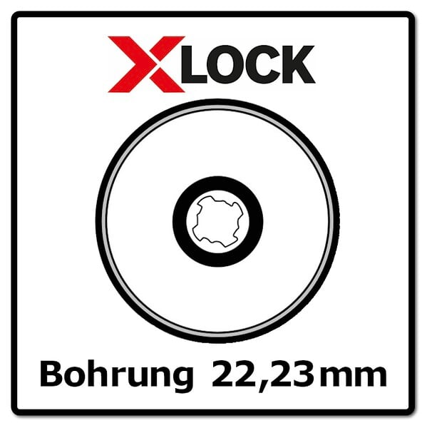 BOSCH - Disque à tronçonner BOSCH Professonal X-LOCK Expert for Inox and Metal Ø 125x1x22,23 mm - large