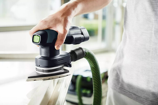 FESTOOL - Ponceuse delta sans fi DTSC 400 3.0 I-Set -  - avec 2 batteries 18V 3.0 Ah - chargeur - Systainer - - large