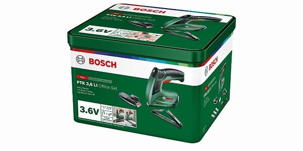 BOSCH - Agrafeuse sans fil PTK - 3,6 Li - Brico + Déco + Bureau - large