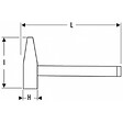 EXPERT - Marteau din de 30mm - EXPERT - E150102 - vignette