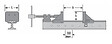 URKO TOOLS - Serre joint dormant URKO - Profil en 'I' - 80x42mm - Serrage 2000mm - 871 - vignette