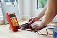 WIHA - Multimètre numérique WIHA jusqu'à 600V AC Cat. IV + 2 piles AAA incluses - 45218 - vignette