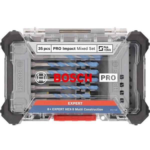 BOSCH - Coffret de vissage 35 pièces multi-construction  BOSCH 2608522518 - large